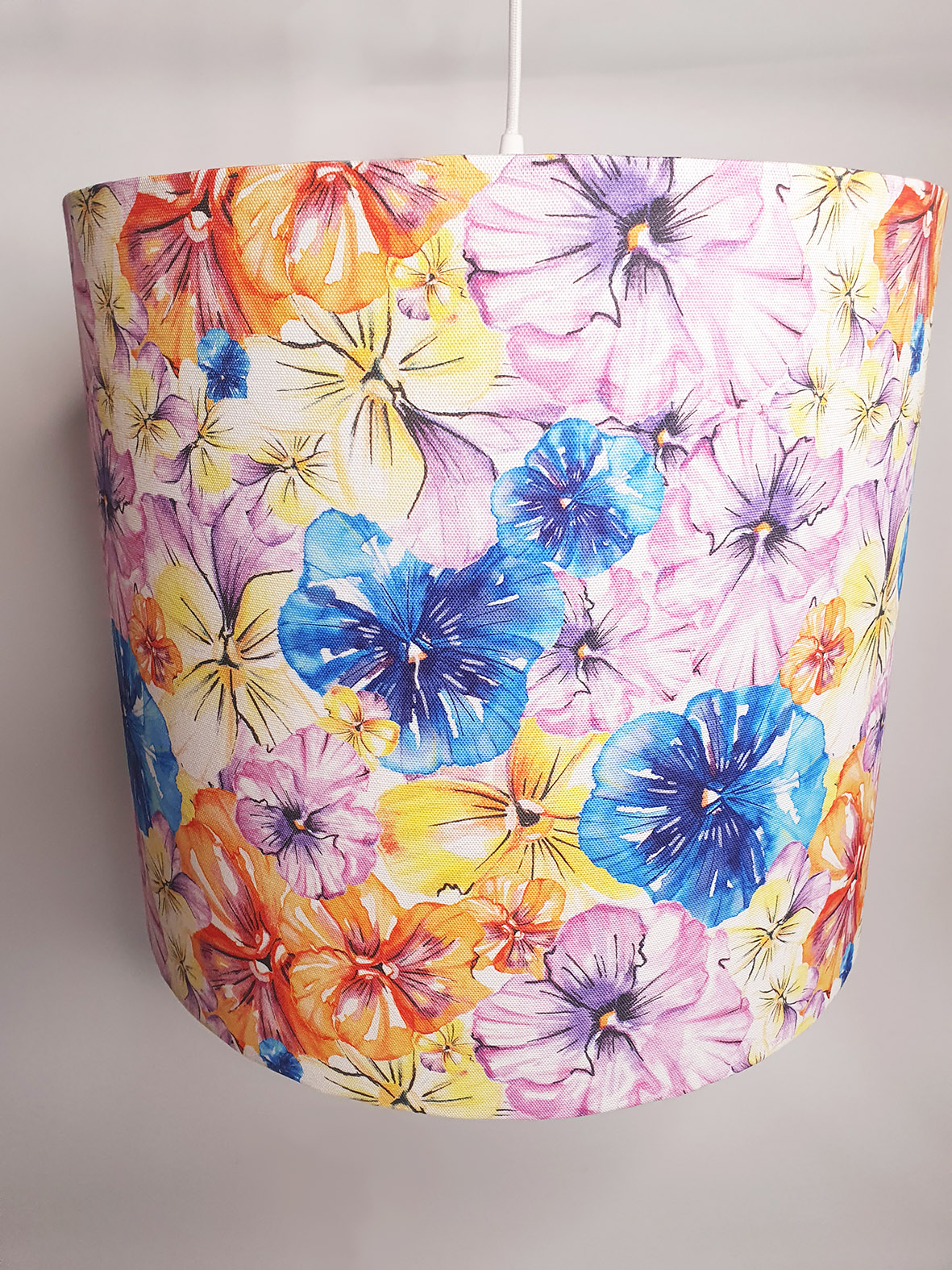 Ziedu čuksti (abažūrs D 40 cm) - Image 2