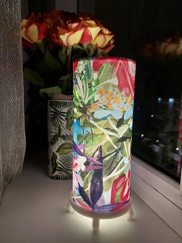 Pļavas maģija (noskaņas lampa, bēša pamatne) - Image 4