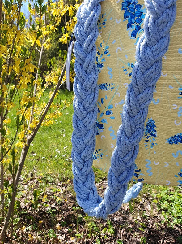 Klusais dzeltenais (abažūrs ar bizēm, D 30 cm) - Image 5